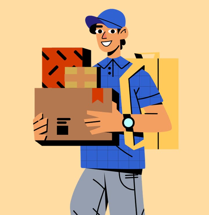 Rouvoo food ordering screen